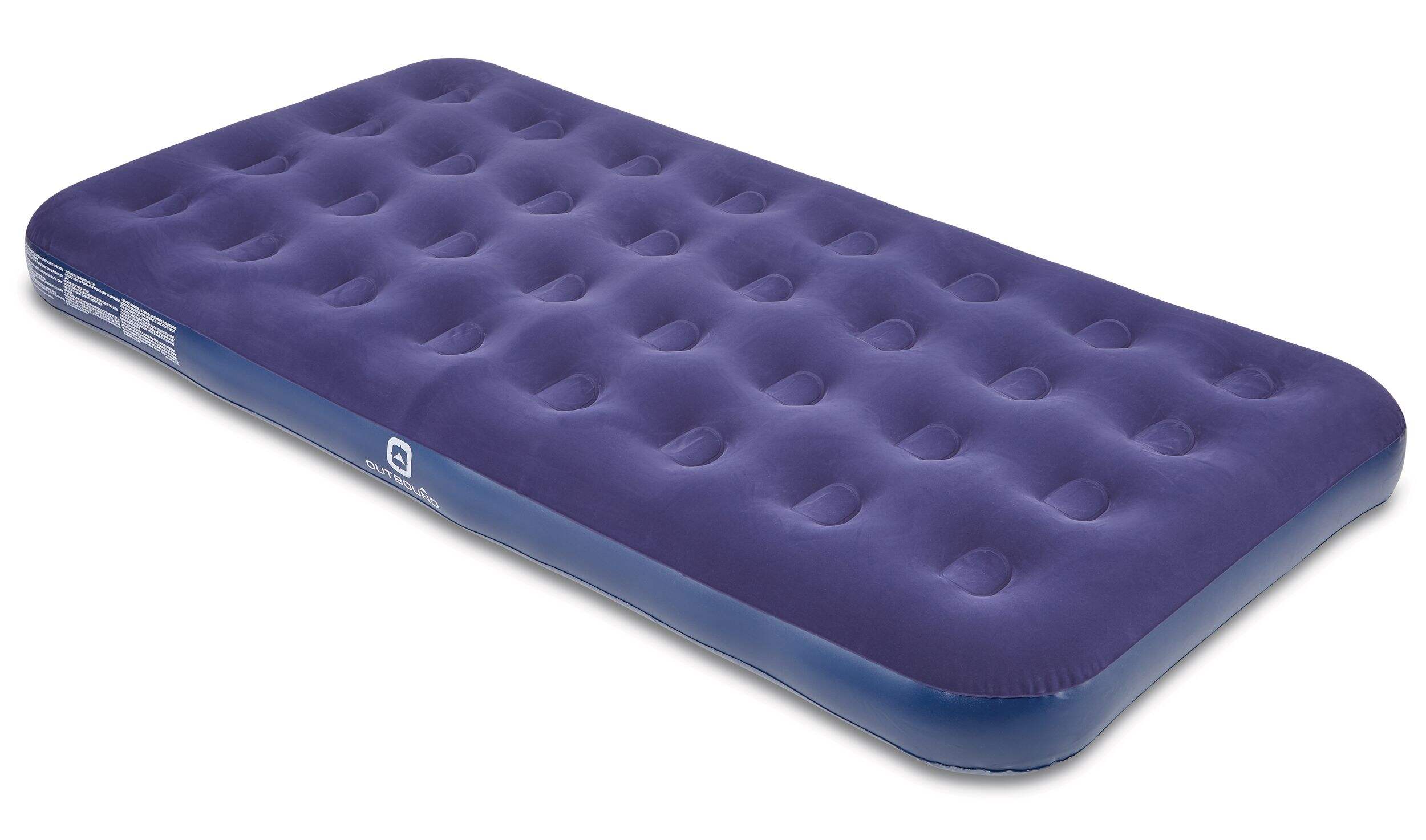 Outbound Twin SingleHigh Inflatable Air Mattress/Airbed w/ Flocked Top
