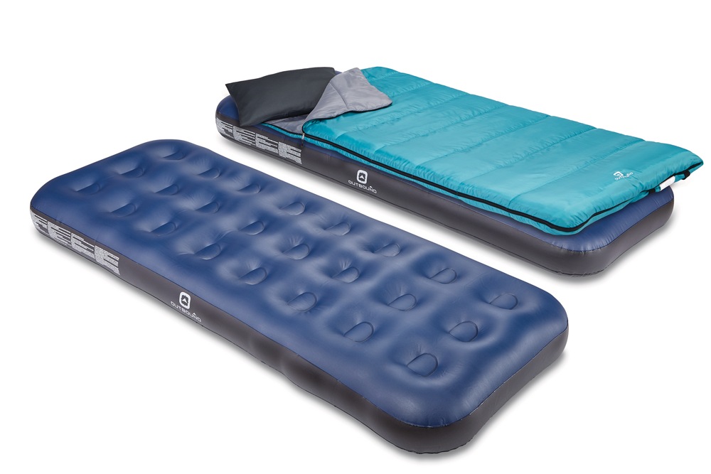 Outbound 2Pack Twin SingleHigh Inflatable Air Mattresses/Airbeds w/ Repair Patch Canadian Tire