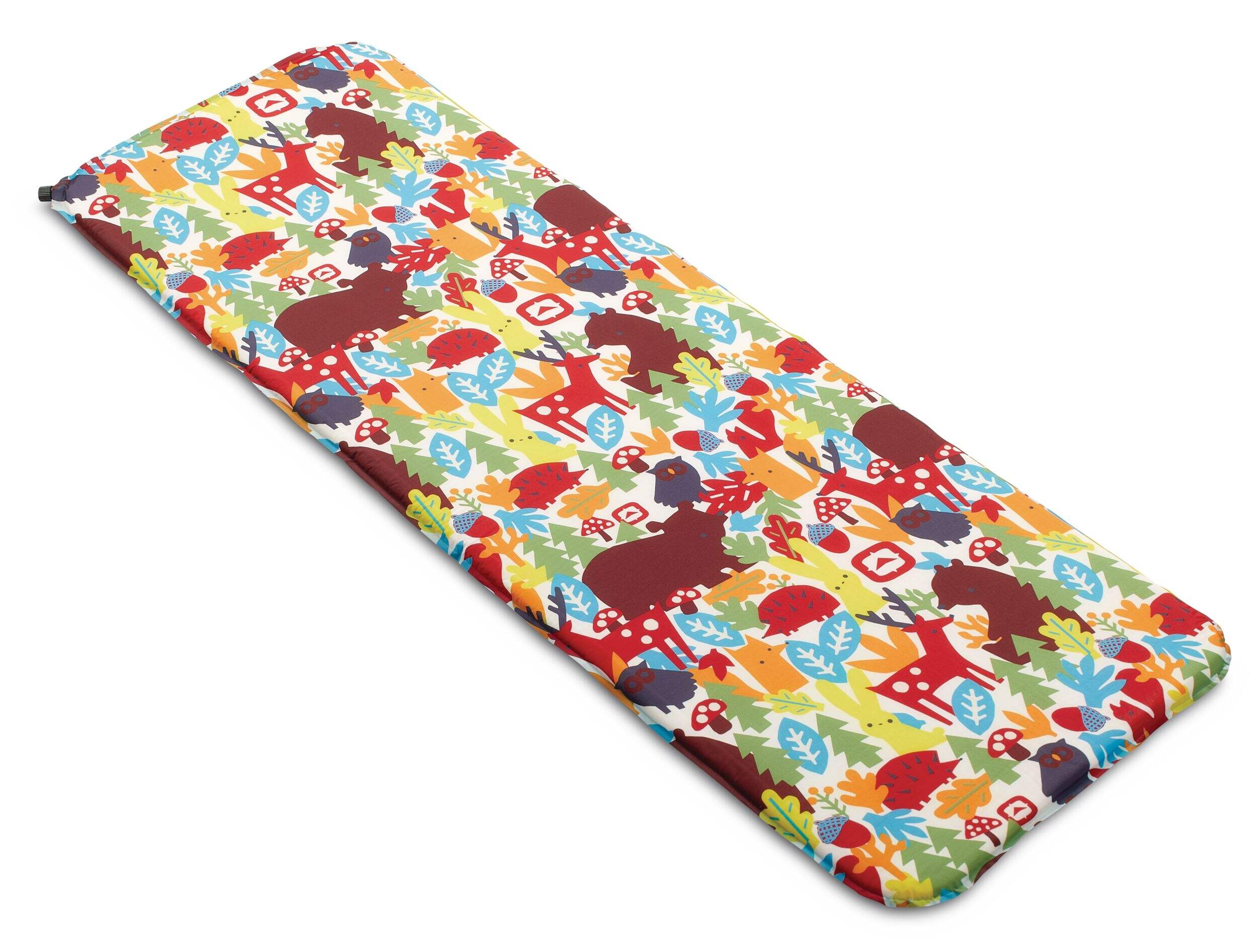 Outbound Kids' Single Lightweight Self-Inflating Camping Sleeping Pad/Air Mat Front_Three_Fourths_Angled_Right