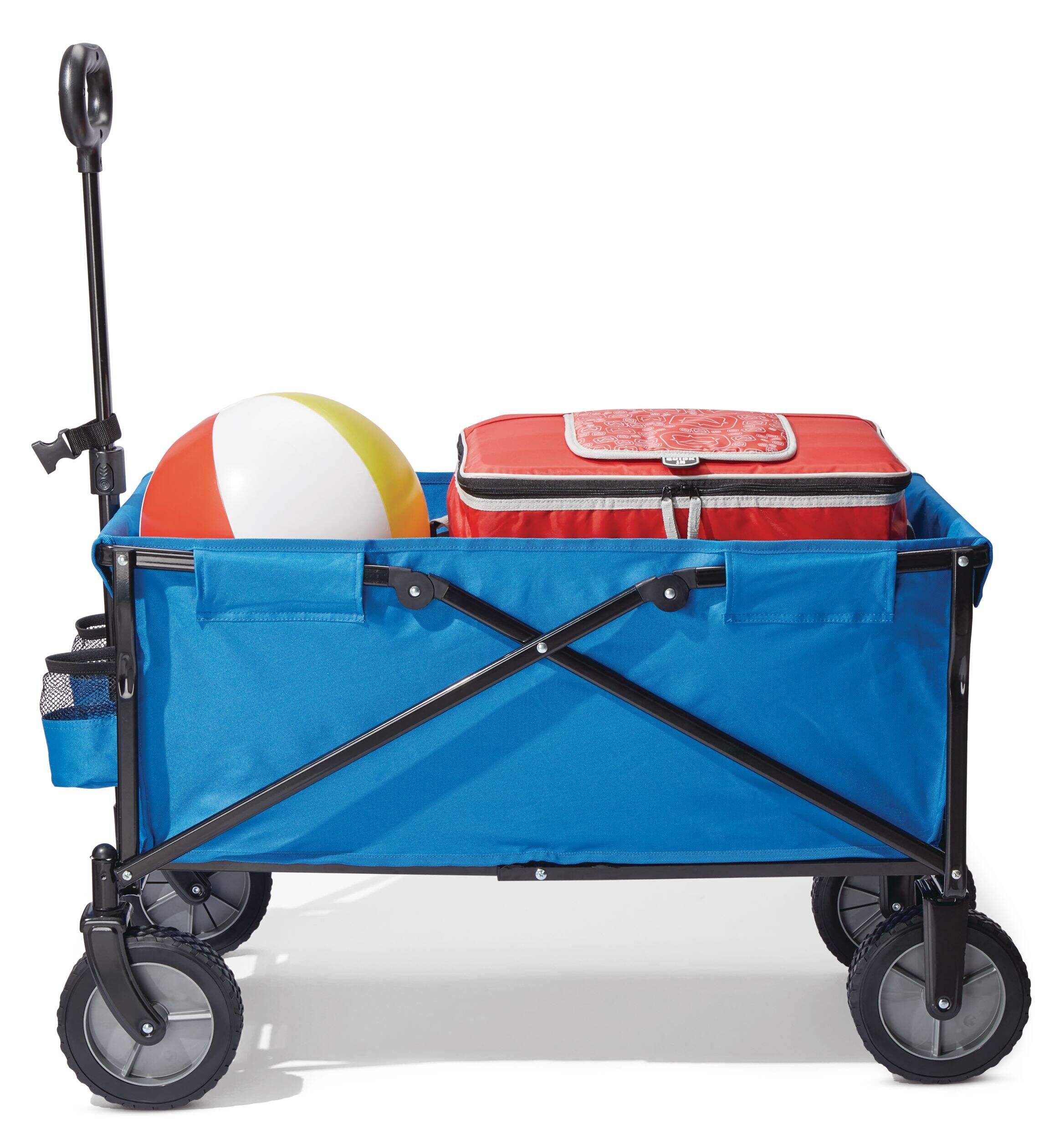 Outbound Compact Outdoor Collapsible Folding Utility Wagon w/ Cup