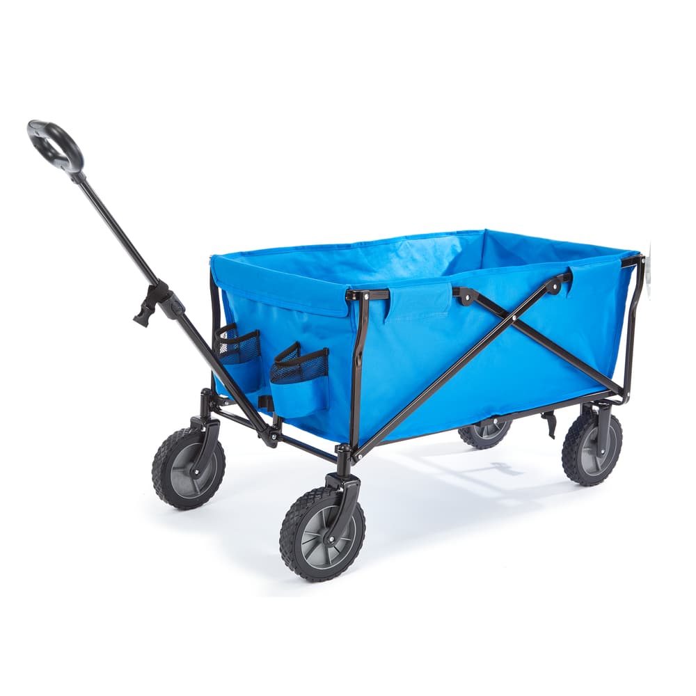 Wagon Collapsible Outdoor Utility Folding Camping Beach Cart Heavy Duty Portable Hand Cart Support 165 lbs 