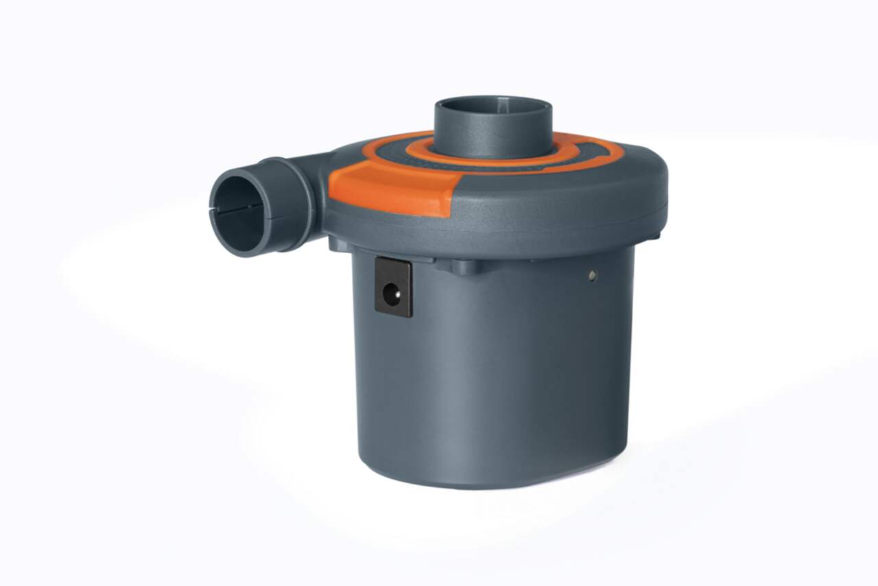 Pompe à air portative à piles rechargeable Outbound avec embouts de valve