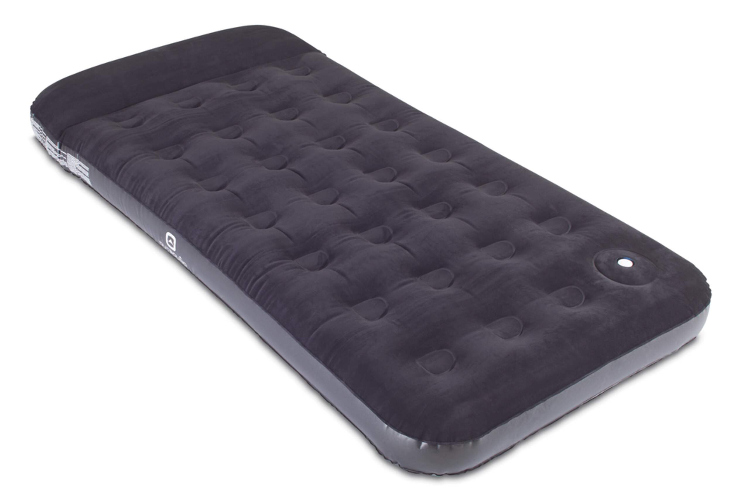 Outbound Twin Airbed with BuiltIn Manual Pump, Hand/Foot Pump, PVC, Black Canadian Tire