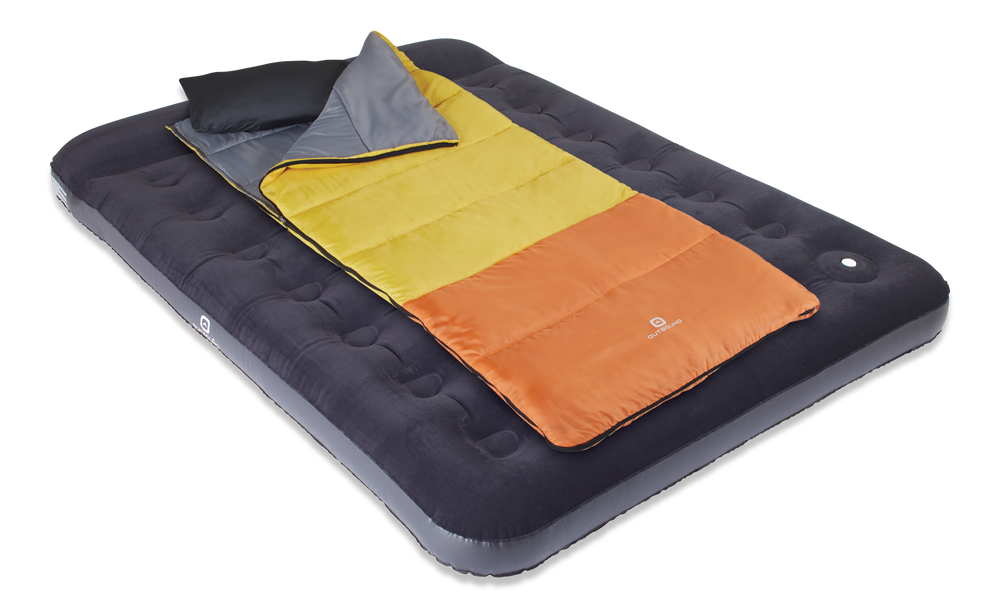 Outbound Queen Airbed with BuiltIn Manual Pump, PVC, Black Canadian Tire