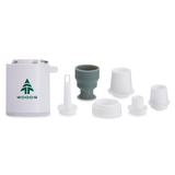 Mini-distributeur à air Woods, légère et compacte, plastique ABS, blanc Composite_or_Mixed