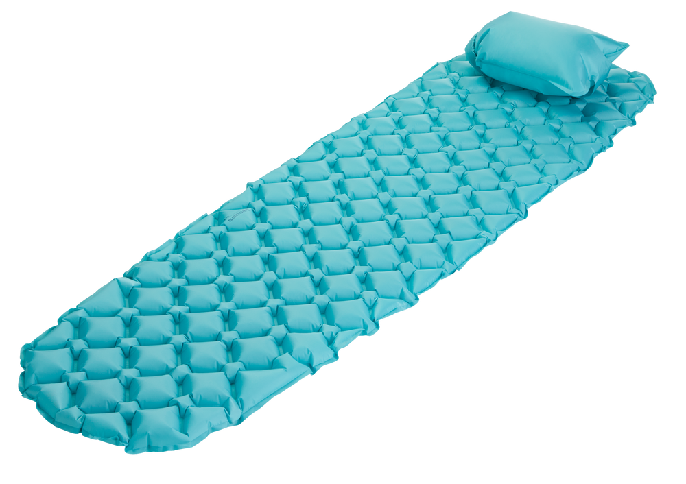 Woods O'HARA Single Camping Sleeping Pad/Air Mat w/ Bellows Nylon Pump, 2.2in Canadian Tire