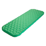 Woods REVO RS Insulated 3-Season Single Camping Sleeping Pad/Air Mat w/ Bellows Nylon Pump, 3.5-in Front_Three_Fourths_Angled_Left