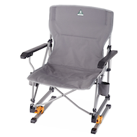 Woods™ Bonavista Folding Camp Rocker Chair, Grey