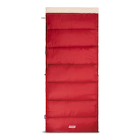 Coleman Flatlands Insulated Cold Weather Sleeping Bag with Stuff Sack, -1°C Overhead_Flat