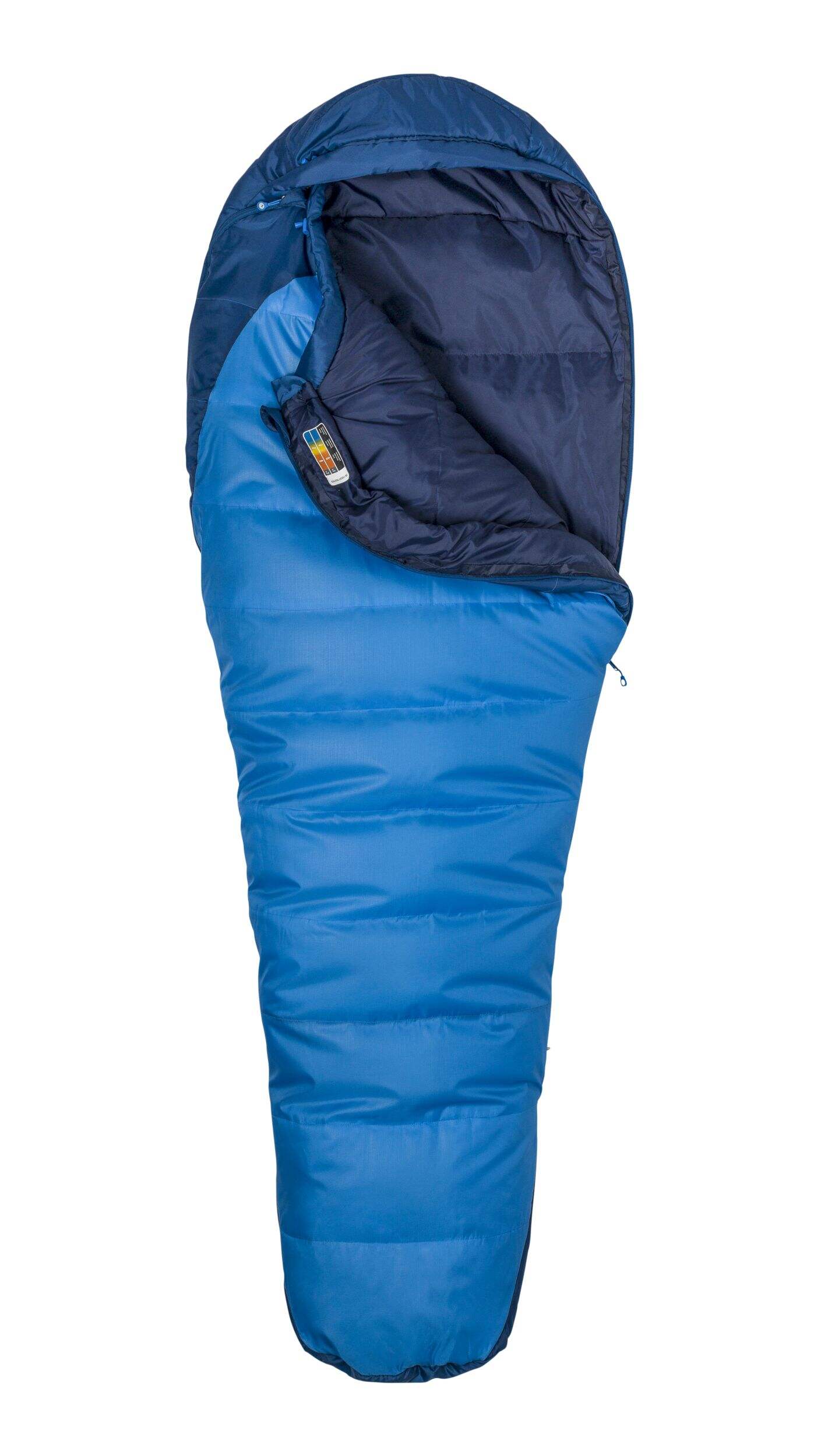 Marmot Trestle Cold Weather Insulated Camping Sleeping Bag, -9°C Front_Flat