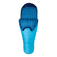 Marmot Women's Trestle Insulated Camping Sleeping Bag, -9°C Front_Flat