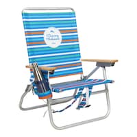 Tommy Bahama Easy In-Easy Out Beach Backpack Chair, Multi-Colour Front_Three_Fourths_Angled_Right
