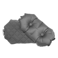 Klymit Pillow Luxe Lightweight Inflatable Camping/Travel Pillow, Grey