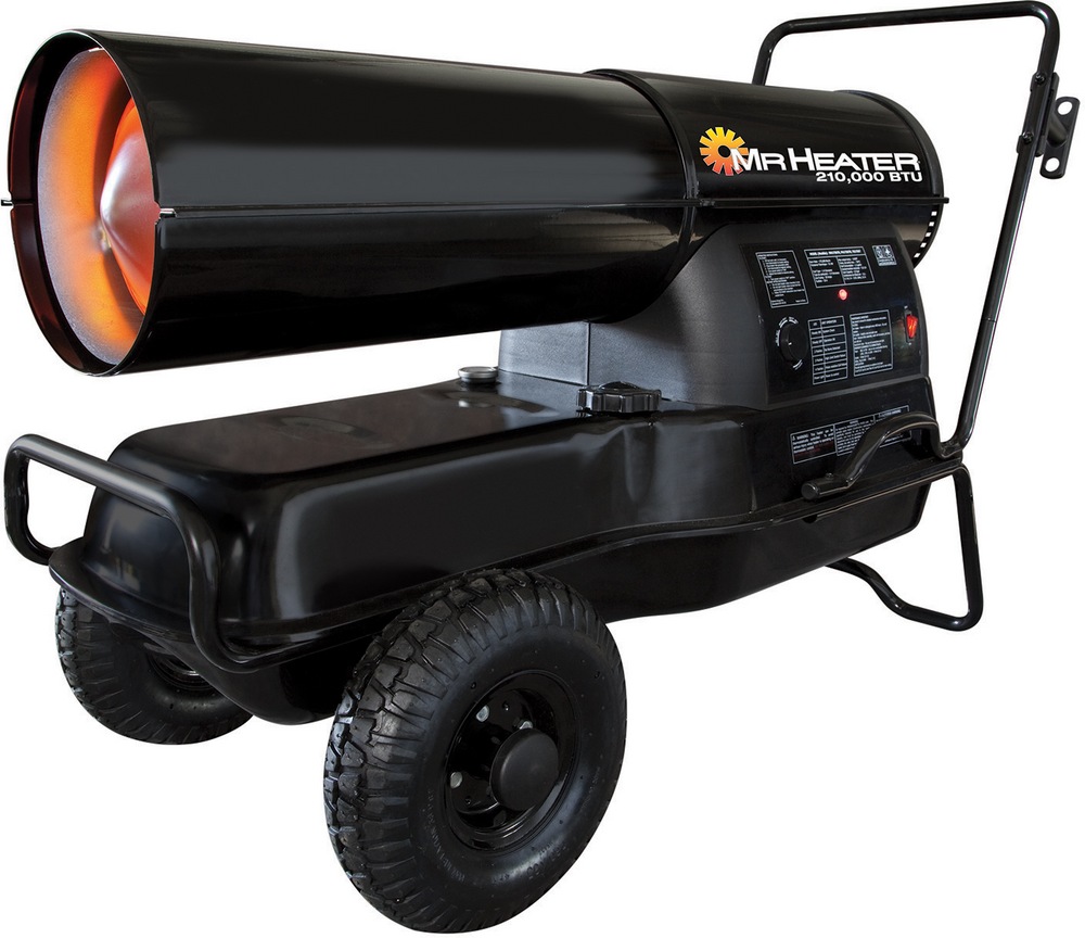 Radiateur à air pulsé au kérosène de 210 000 BTU de Mr. Heater