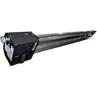 Système de chauffage à tube radiant au gaz naturel à faible intensité de Mr. Heater avec trousse de conversion au propane, 10 pieds Bottom_Plunge