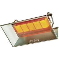 Radiateur de garage à haute intensité au propane de Mr. Heater, 40 000 BTU Bottom_Plunge