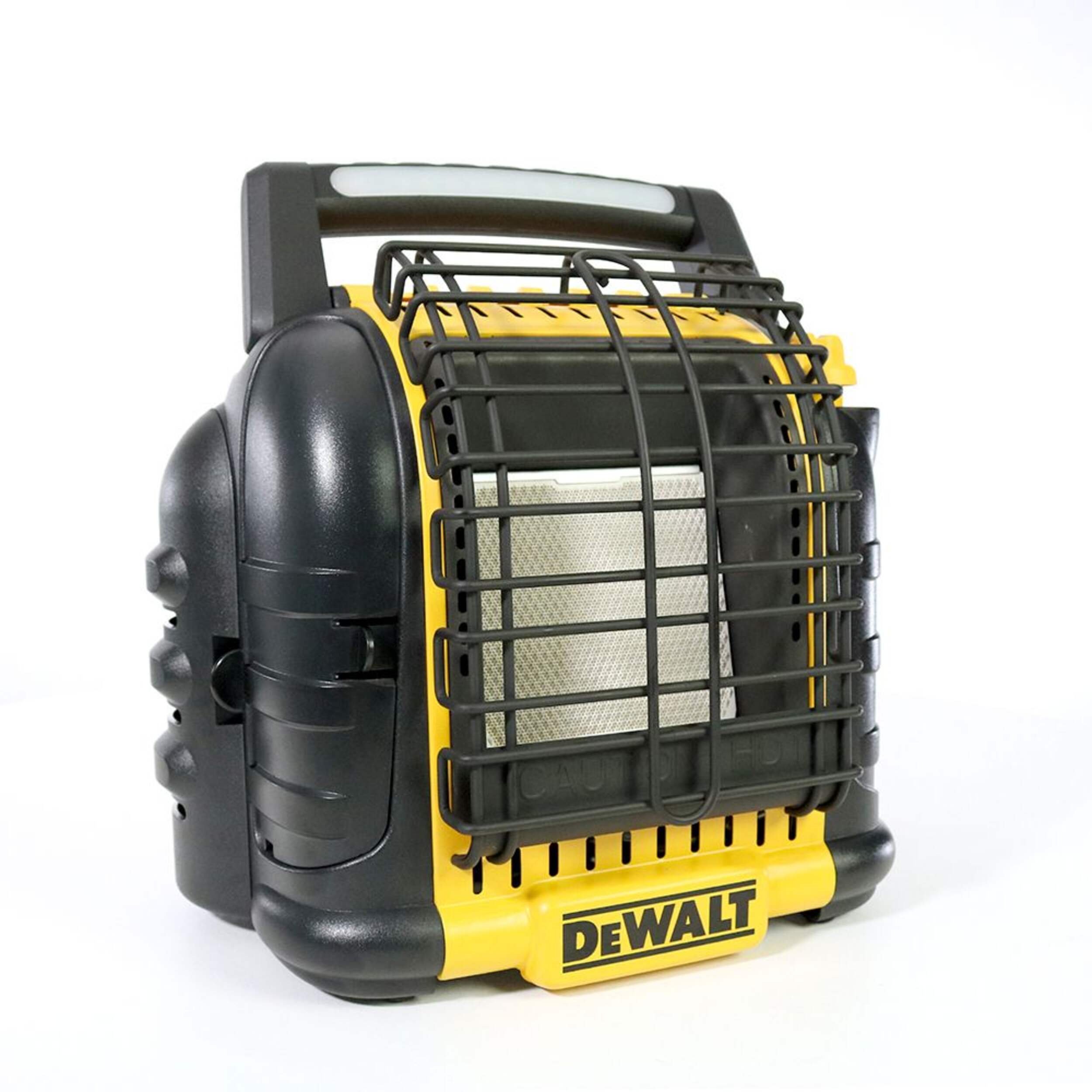 Chauffage radiant avec ventilateur DEWALT, 12 000 BTU, pour l'extérieur seulement Front_Angled_Right
