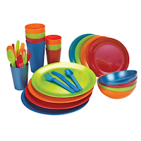 Vaisselle de camping, 33 pces Composite_or_Mixed