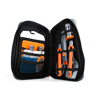 Set de cuisine gourmet de GSI Outdoors, set en plastique avec étui en nylon, 11 pièces Composite_or_Mixed