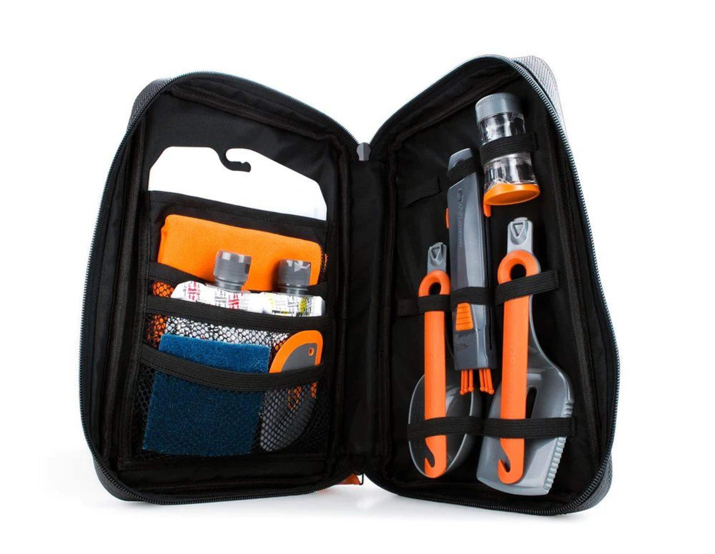GSI Outdoors Gourmet Kitchen Set, Plastic Set with Nylon Case, 11-pc Composite_or_Mixed