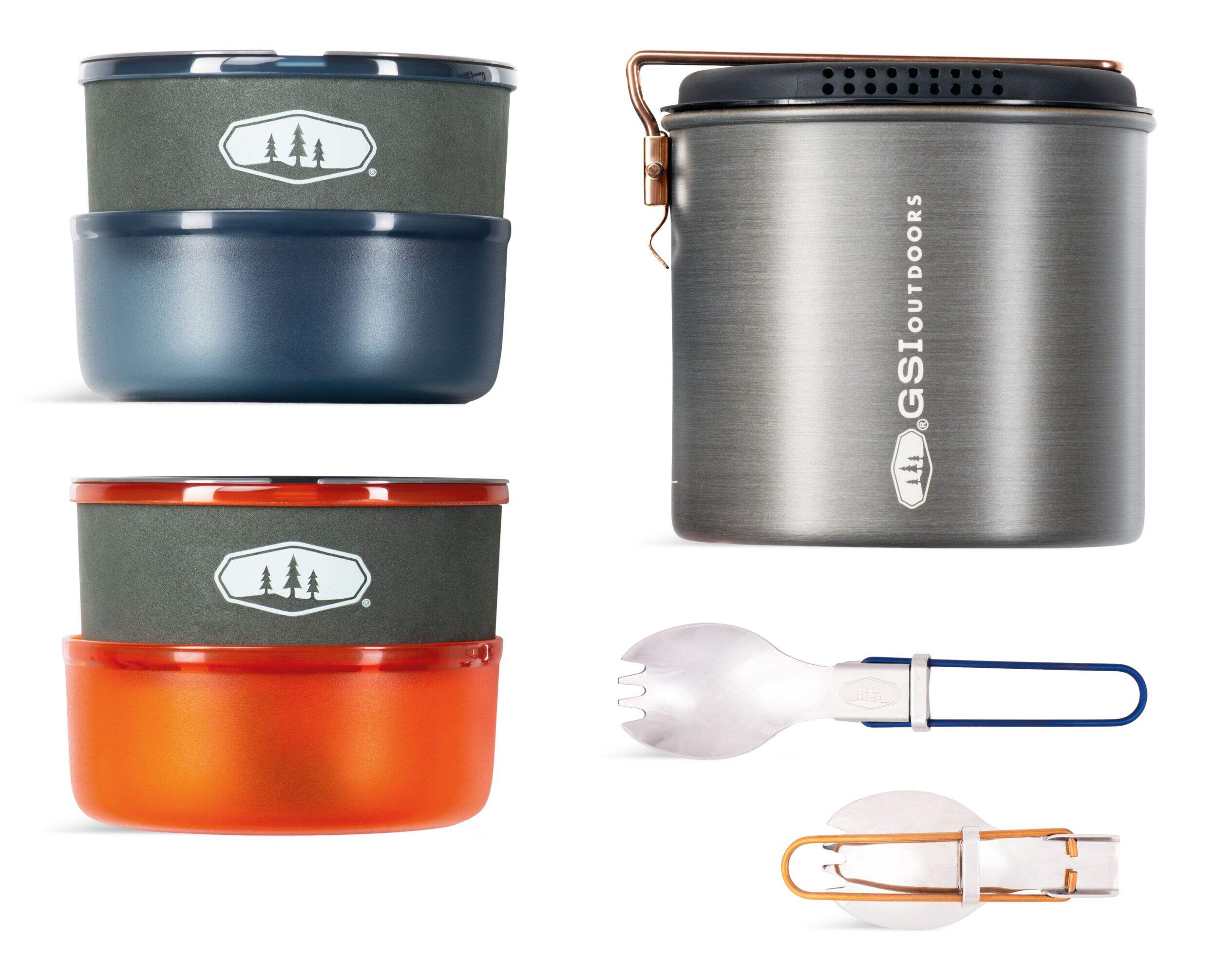 GSI Outdoors Pinnacle Dualist, Scratch-Proof, Aluminum Non-Stick, Dark Grey Composite_or_Mixed