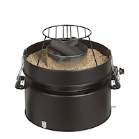 Portable Propane Campfire Front_Elevated