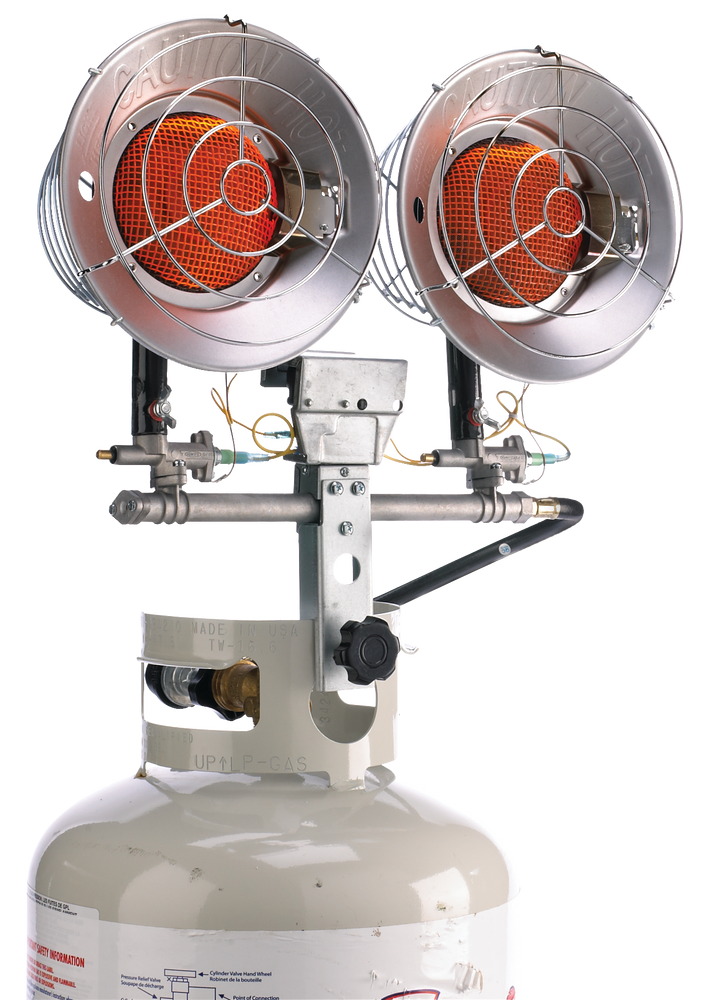 Remington 32,000 BTU Double Tank Top Propane Portable Heater Canadian