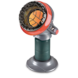 Mr. Heater 3,800 BTU Little Buddy Portable Heater Front_Three_Fourths_Angled_Left