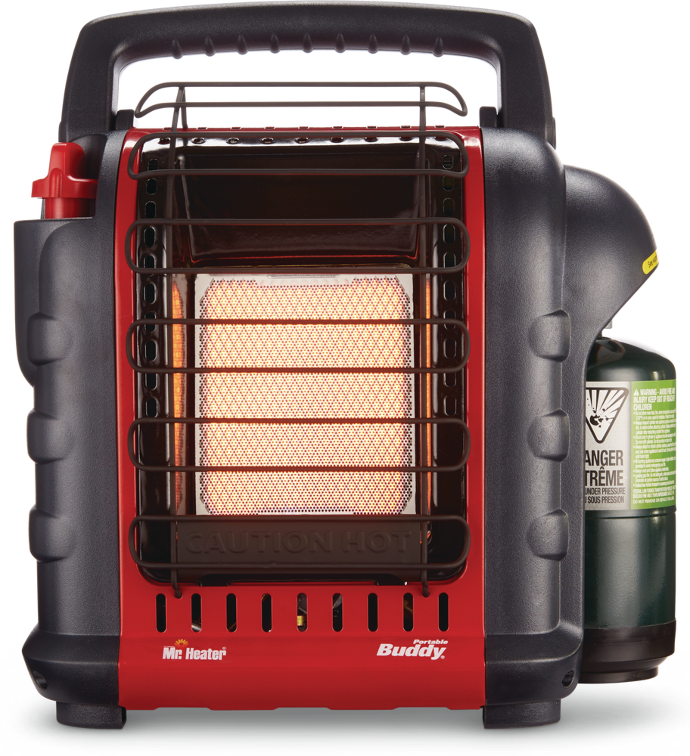 Mr Heater Buddy - Radiateur au propan portable, 9000 BTU Front_Flat