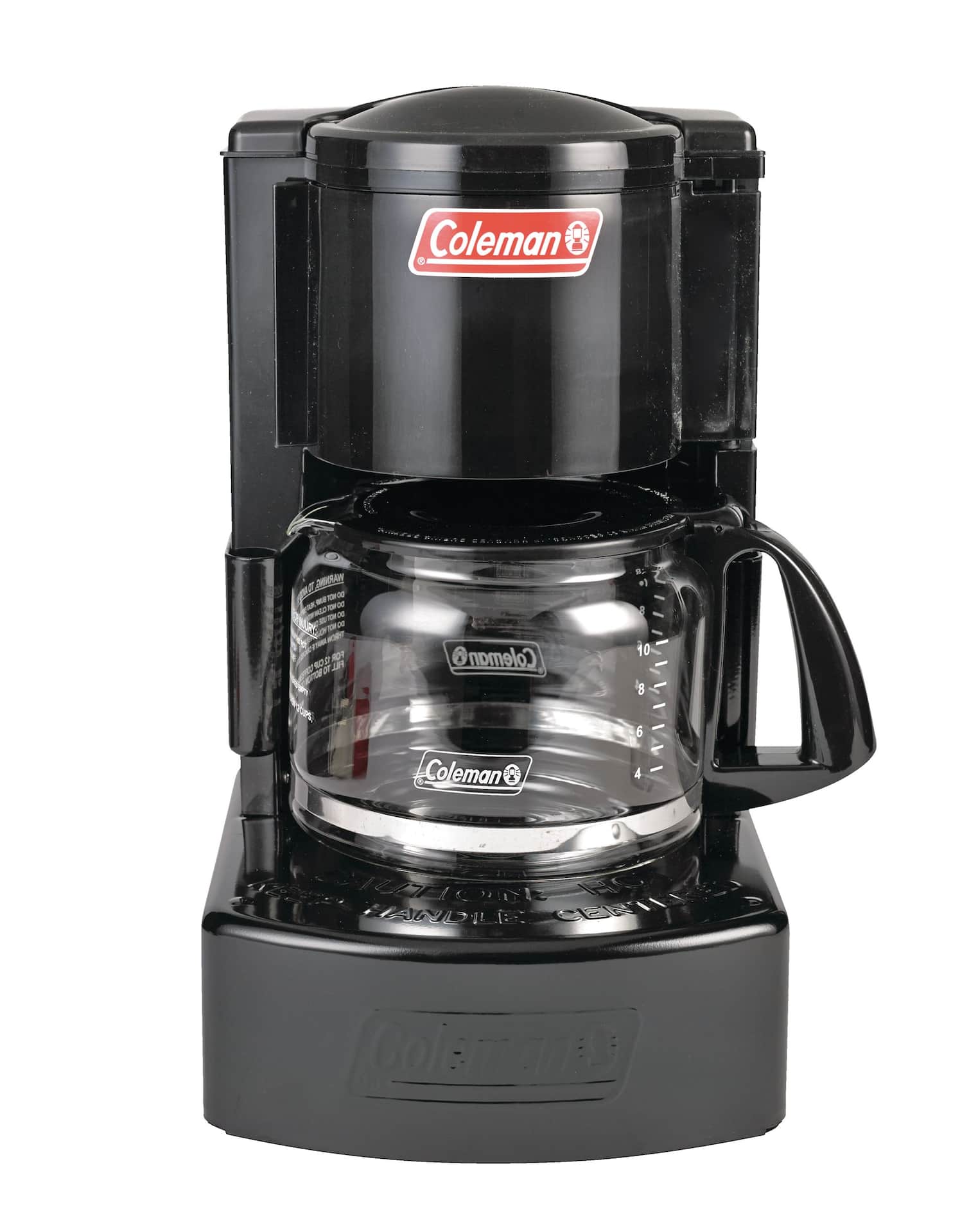 Coleman Camping Coffee Maker with Removable Filter Basket, 10 Cup, Black