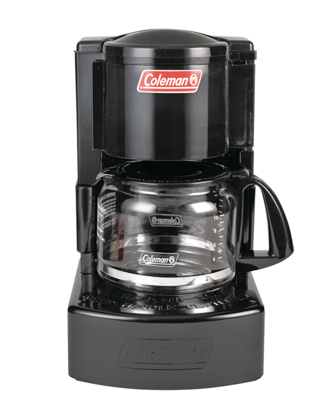 Coleman Camping Coffee Maker with Removable Filter Basket, 10 Cup