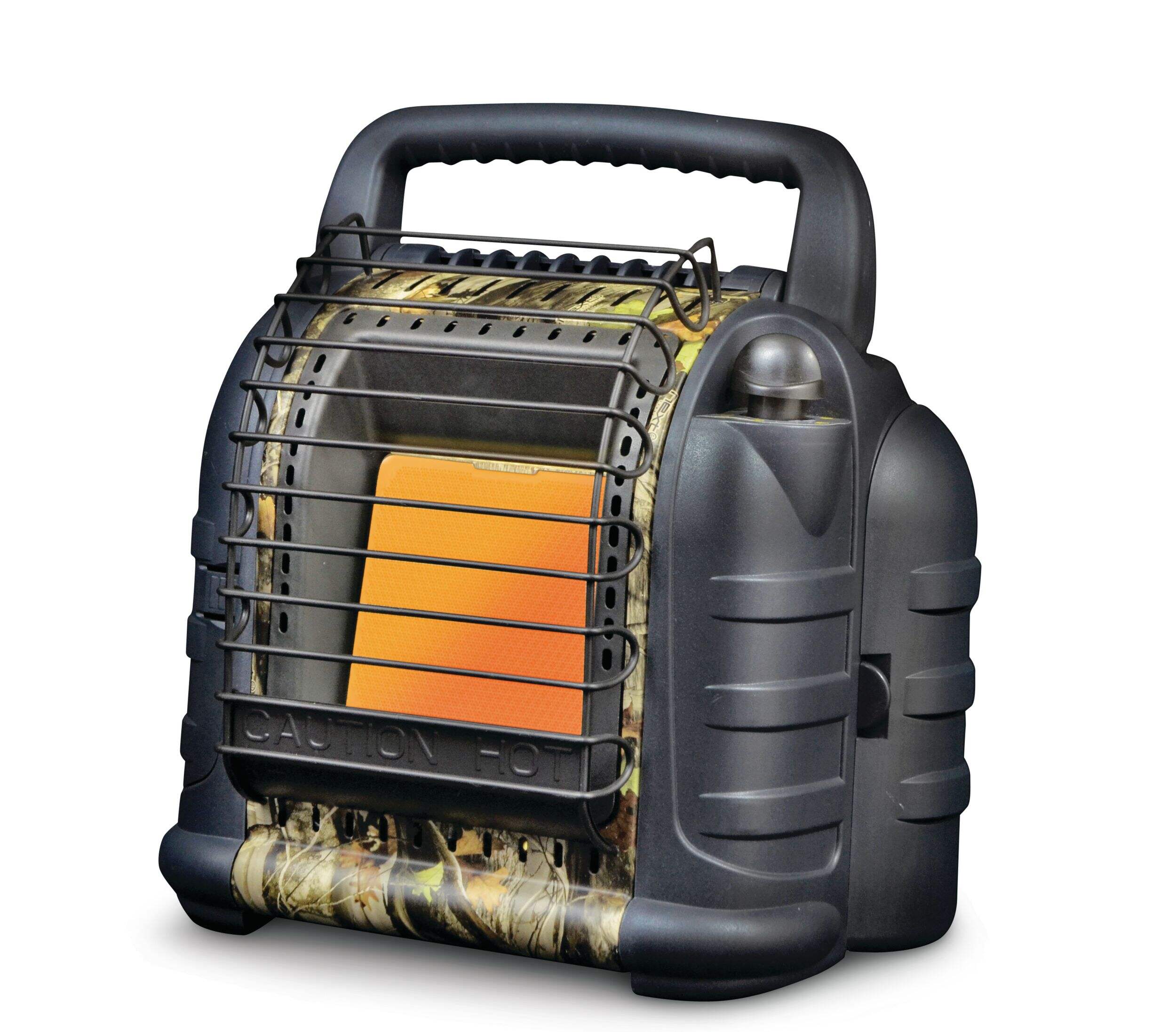 Mr. Heater 12,000 BTU Buddy Portable Heater Front_Three_Fourths_Angled_Left