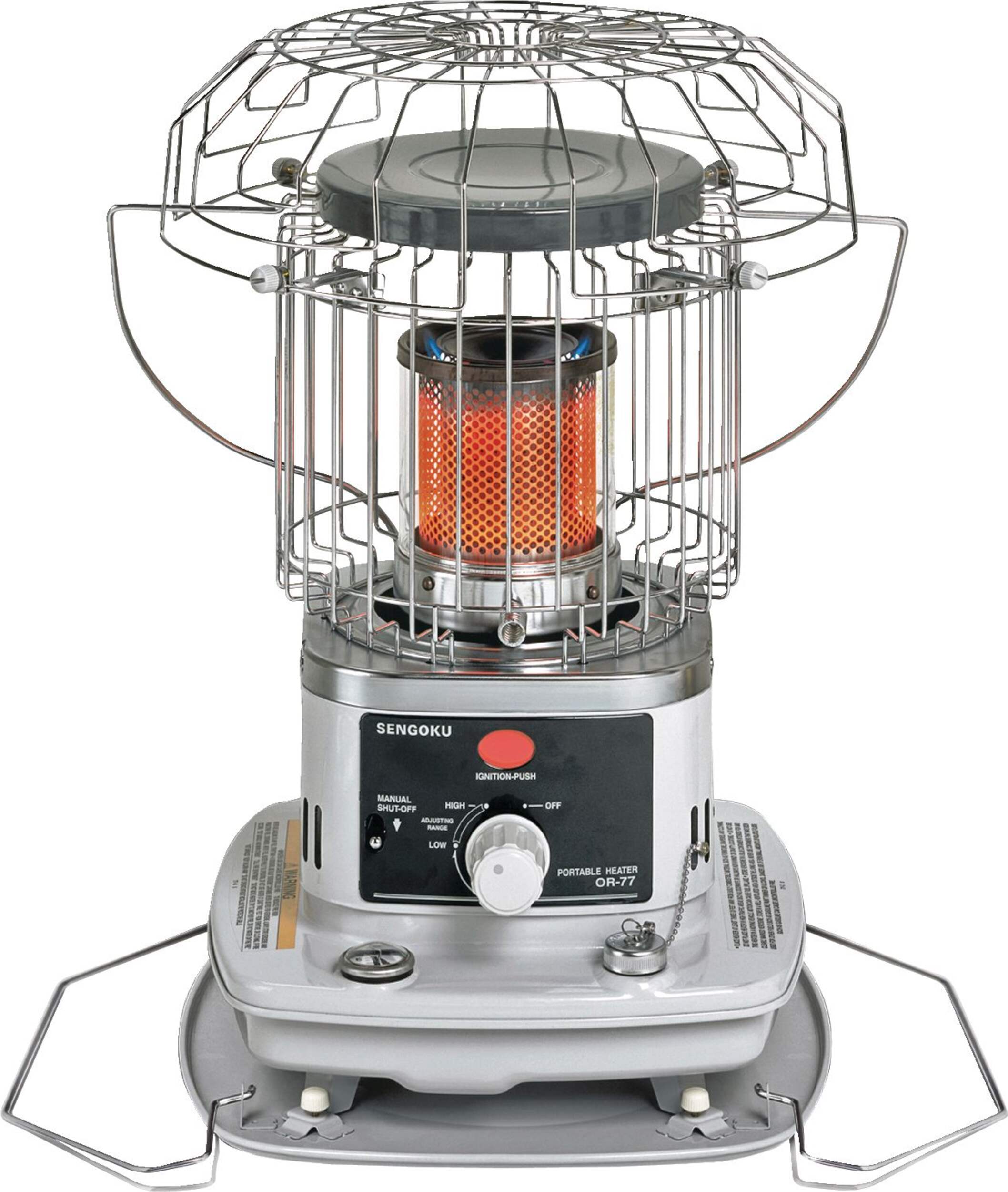 10,000 BTU Omni-Radiant Kerosene Heater Front_Elevated