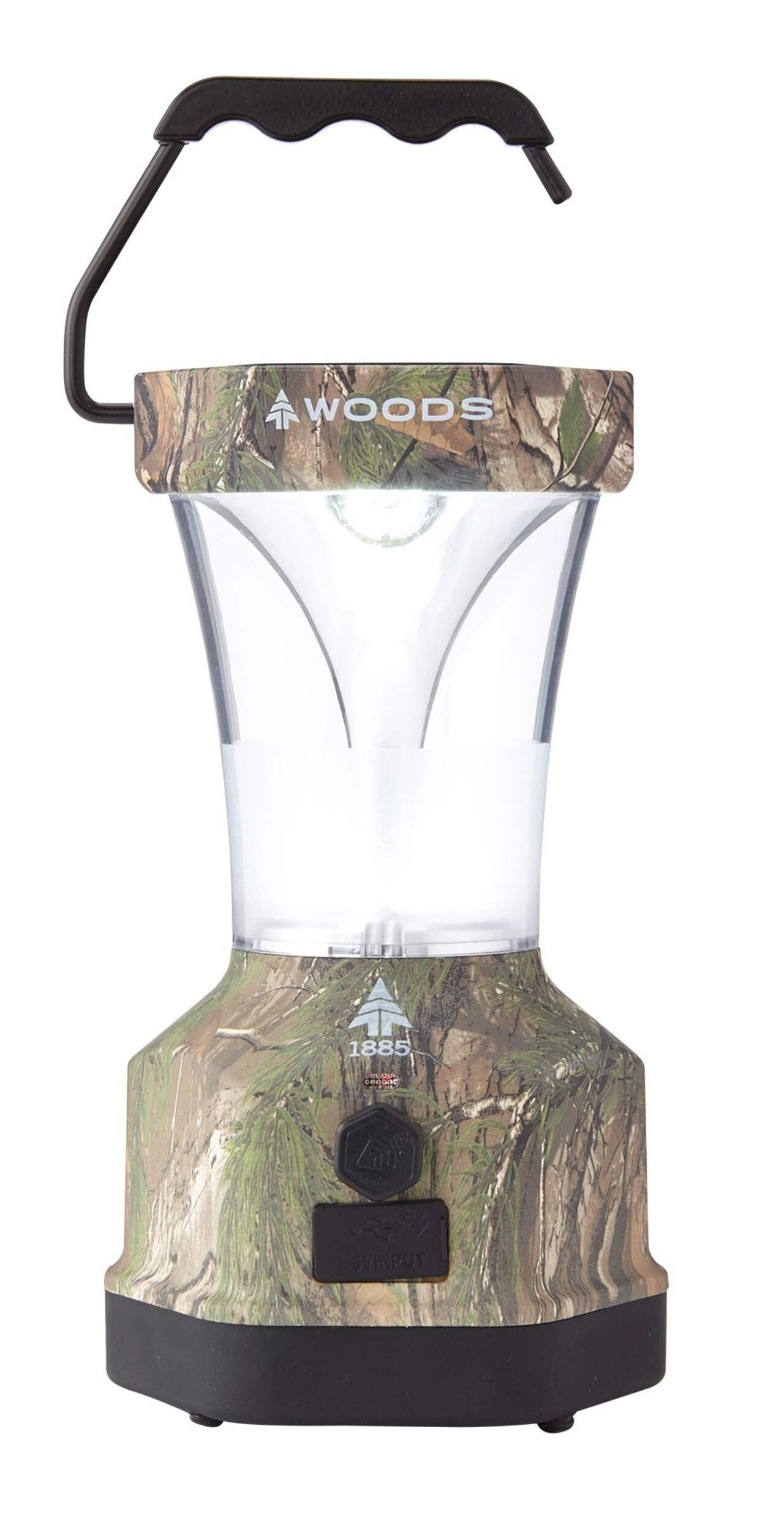 Woods 25-400 Lumen Solar Lantern Front_Flat