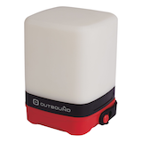Outbound Silicone Light Camping/Night Lantern w/ Rubber Strap, 280 Lumen Front_Three_Fourths_Angled_Left