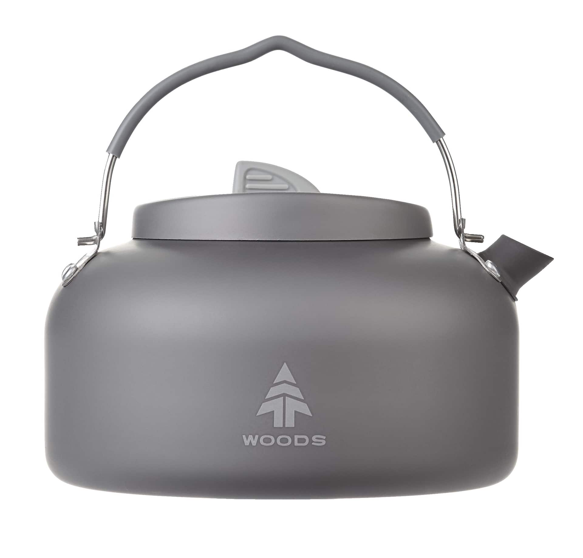 Woods™ Cypress Aluminum Lightweight Camping Kettle, 1400-mL