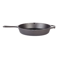 Woods™ Cast Iron Camping Pan, 10-in Side_Left
