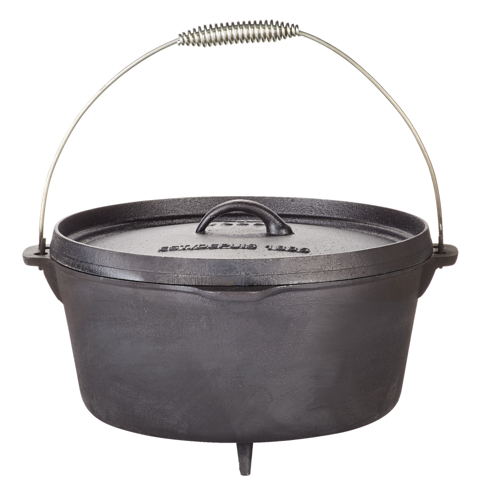 Woods™ Cast Iron OverSafe Camping Dutch Oven, 7L Canadian Tire