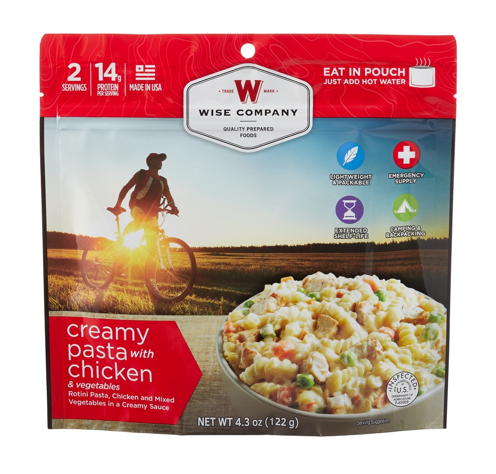 Wise Company Creamy Pasta with Chicken & Vegetables, 122g Canadian Tire