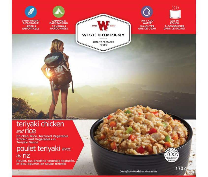 Wise Company Teriyaki Chicken and Rice 170 g