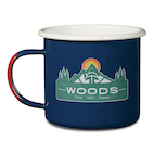 Woods™ - Vaisselle de camping en fibre de bambou, paq. 12