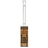 Rome Chrome Plated Steel Hot Dog Roaster, 29-in Front_Flat