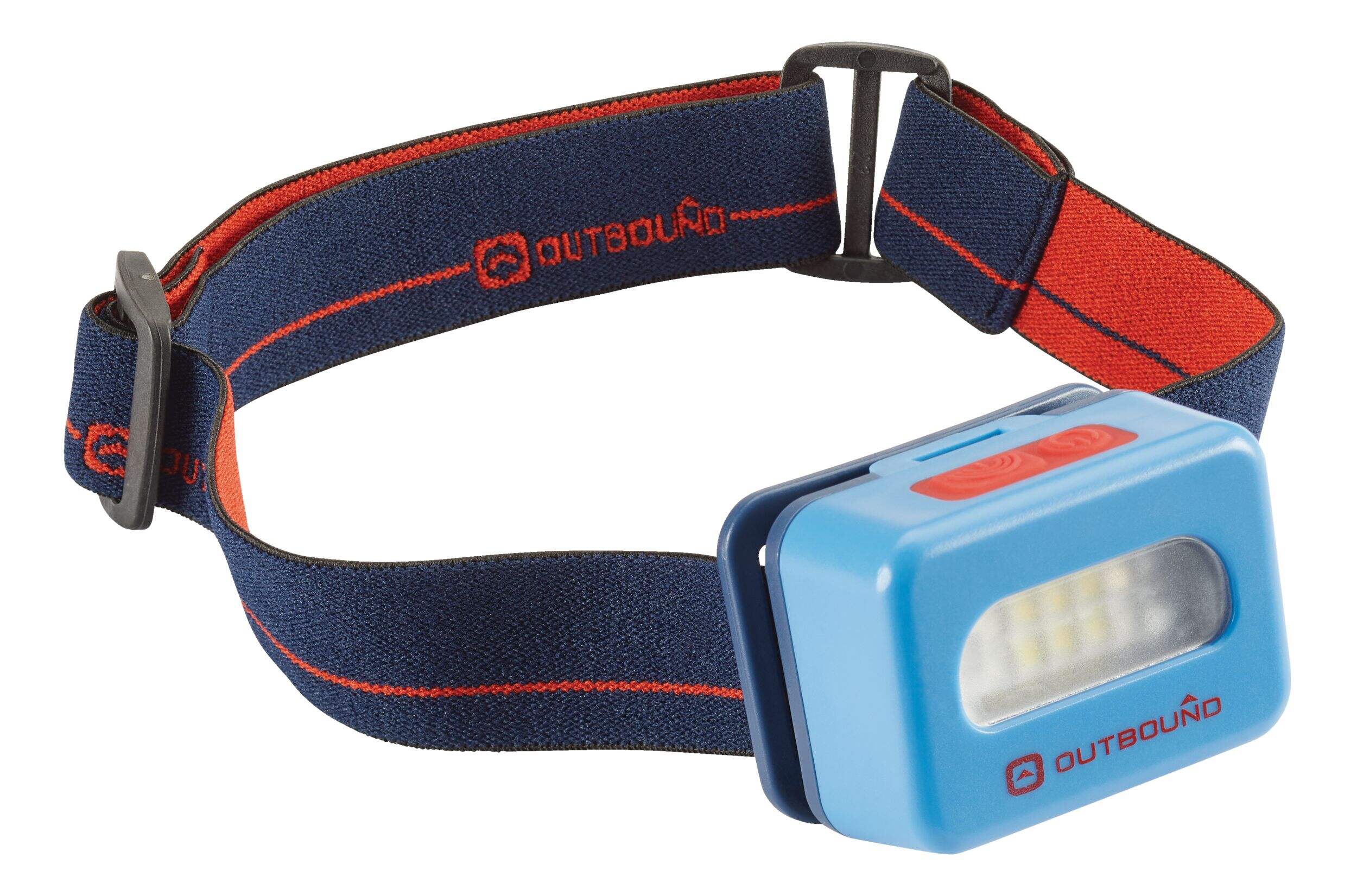 Outbound Multi-Coloured LED Headlamp Front_Angled_Right