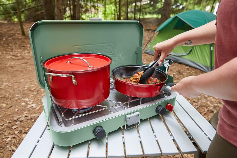 small coleman camp stove