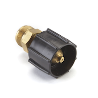 Woods™ Brass & Steel Single Appliance Converter for Camping Bottom_Plunge