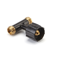 Woods™ Brass & Steel Dual Appliance Converter for Camping Bottom_Plunge