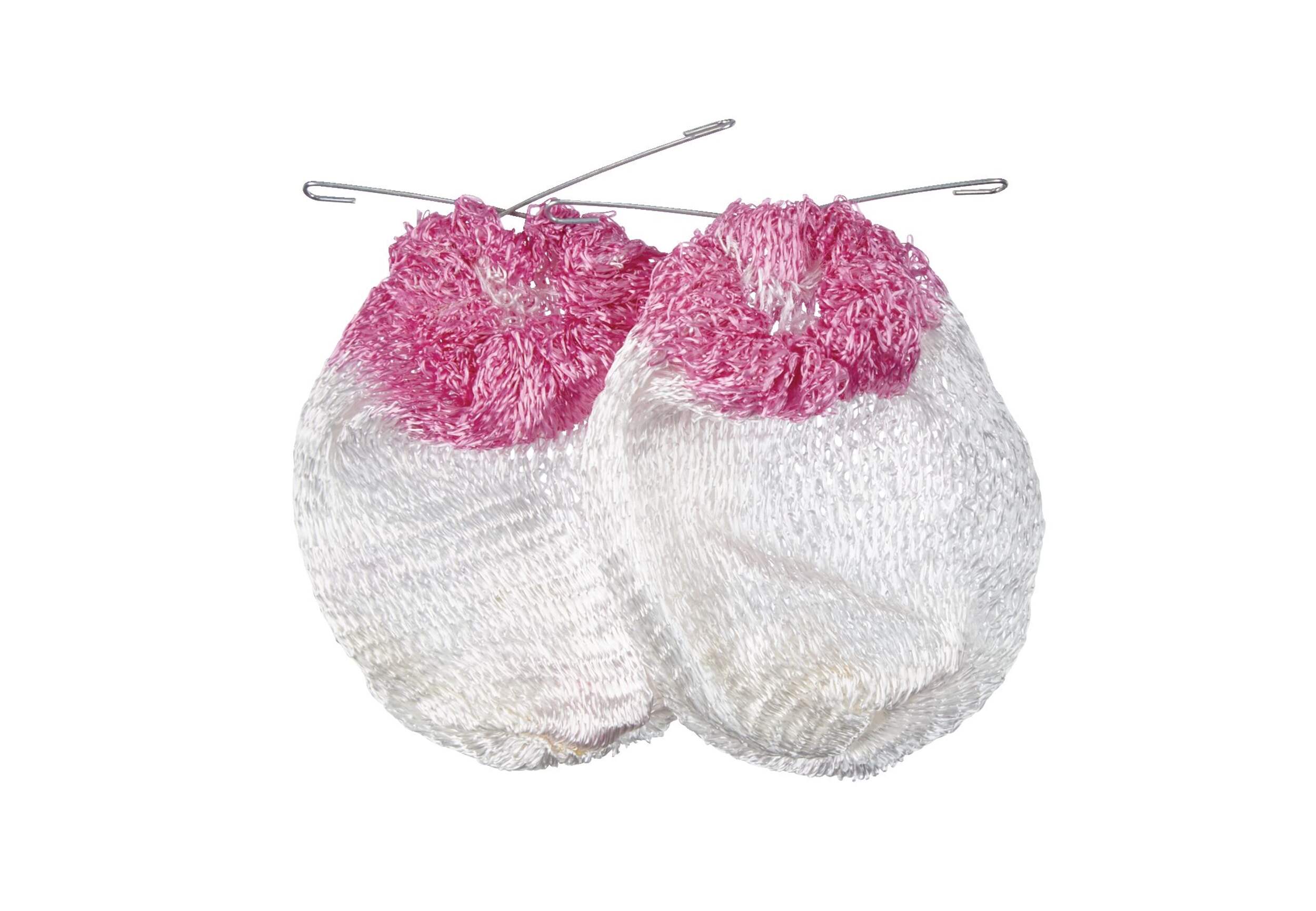 Woods™ Clip-On Standard Shape Universal Fit Lantern Mantles, Pink & White, 2-pk Overhead_Plunge