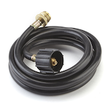 Woods™ Brass Fitting Appliance Converter Hose for Camping, 10-ft Front_Elevated