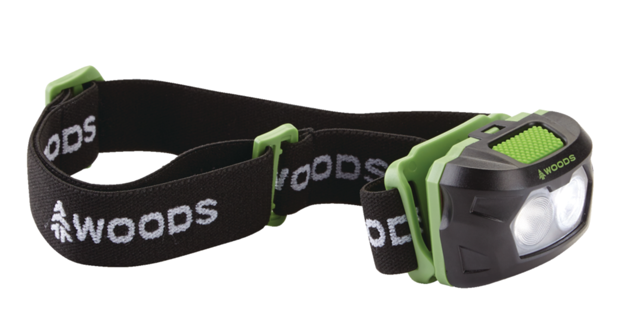 Woods™ 100 Lumen LED Headlamp Front_Angled_Right