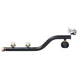 Woods™ Brass & Steel Distribution Tree Tri-Appliance Extension Hose for Camping, Side_Left